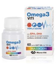 OMEGA3 VITI TRIPLA AZIONE 60 PERLE