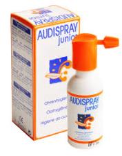 AUDISPRAY JUNIOR 3-12 ANNI SOLUZIONE DI ACQUA DI MARE IPERTONICA SPRAY SENZA GAS IGIENE ORECCHIO 25ML