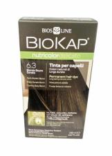 BIOKAP NUTRICOLOR DELICICATO 6,30 BIONDO SCURO DORATO TINTATUBO + FLACONE