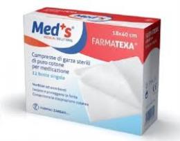 GARZA COMPRESSA MEDS FARMATEXA 12/8 18X40CM 12 PEZZI