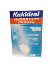 KUKIDENT CLEANSER FRESCH 54 COMPRESSE PULIZIA PROTESI DENTARIE