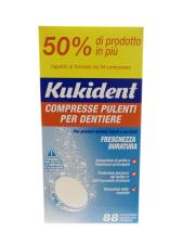 KUKIDENT CLEANSER FRESCH 88 COMPRESSE PULIZIA PROTESI DENTARIE