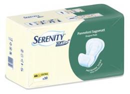 PANNOLONE PER INCONTINENZA SAGOMATO SERENITY SOFTDRY+ ALOE SUPER 30 PEZZI