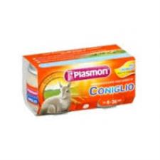 PLASMON OMOGENEIZZATO CONIGLIO 80 G X 2 PEZZI