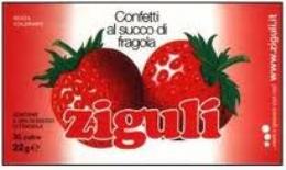 ZIGULI FRAGOLA 36 PALLINE 22 G